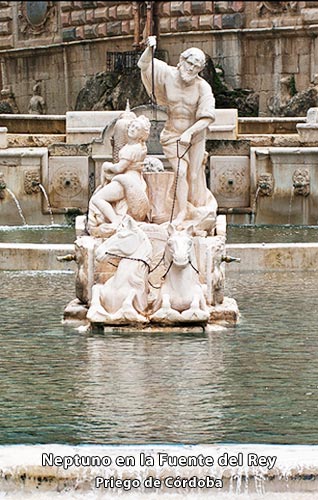 Neptuno en la Fuente del Rey